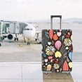 thumbnail image 5 of Travel Luggage Cover Suitcase Protector Fits 26-28 Inch Luggage, Elastic Protective Baggage Covers (L), 5 of 5