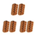 thumbnail image 1 of Thinsony Golf Head Covers PU Portable Protector Travel Athlete Golf for Training Brown Small 10 Pcs 3Set, 1 of 6