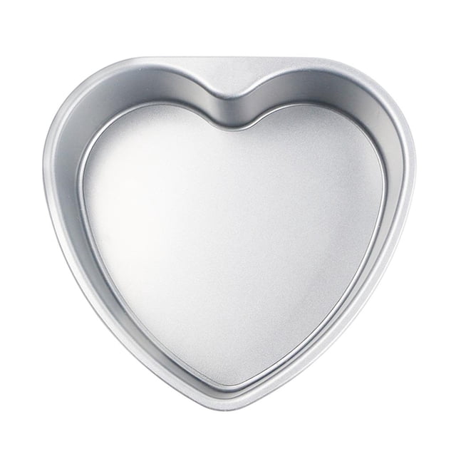 Heart Shaped Removable Bottom Aluminum Alloy Cake Pan for Mother's Day
