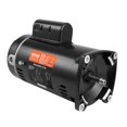 thumbnail image 1 of VEVOR 1.5 HP Pool Pump Motor, 56Y Frame, 115V((12.8 Amps))/230V(6.4 Amps) 3450 RPM, 60Hz, 1.1 Service Factor, 90μF/250V Capacitor, CCW Rotation Square Flange Replacement Motor, 1 of 9