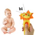 thumbnail image 3 of Bangcool 7PCS Infant Rattle Cute Plush Animal Educational Bell Shaker Rattle Musical Toy, 3 of 10