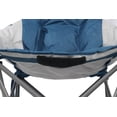 thumbnail image 2 of Ozark Trail Padded Club Chair, Lounger, Blue, Adults, 2 of 7