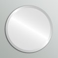 thumbnail image 1 of OVALCREST - 24" x 24" Clare Round Frameless Beveled Mirror, 1 of 8