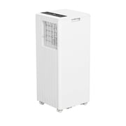 8,000 BTU Portable Air Conditioner for Rooms Up to 350 Sq.Ft - 3-In-1 Quiet Floor Standing AC Unit with Fan/ Dehumidifier - Remote & LED Touch Control, Sleep Mode, 24H Timer, White