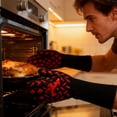 thumbnail image 4 of CREATITOY 1 Paire Mitaines de Four Gants Résistants à la Chaleur pour Micro-Ondes Usage Cuisine, 4 of 6