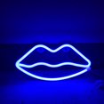 thumbnail image 2 of Enseigne Néon à DEL Veilleuse à Piles et Alimentée par USB, Enseignes Néon, Lampe Néon Décorative, Applique Murale (Llips), 2 of 6