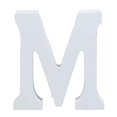 thumbnail image 3 of Agiferg Wood Wooden Letters White Alphabet Wedding Birthday Party Home Decorations M, 3 of 3
