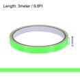 thumbnail image 2 of Unique Bargains 4 Rouleaux Ruban Phosphorescent 0,3 Po x 9,8 Pieds Ruban Fluorescent pour Animaux, Vert, 2 of 5
