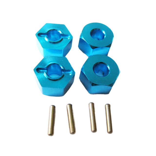Xingzhi 4MM Wheel Mount For 1/14 LC Crawler Precision-engineered 4MM Wheel blue 1Set