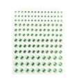 thumbnail image 4 of Wweixi Eye Face Gems Rhinestone Stickers Beads No Glue Eyebrow Rainbow Makeup Jewelry Accessory DIY Decorations Wedding Green 5Set, 4 of 6