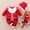 A, variant on DEXIANG Baby Girl Boy Christmas Outfits Santa Baby Romper Long Sleeve Jumpsuit with Hat Xmas Outfits Girls Romper Size 8 Fall Dresses for Baby Girls Baby Girl Suit Long Sleeve Romper Baby Girl Romper