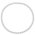 thumbnail image 5 of Miabella Sterling Silver Link Chain Necklace, 5 of 5