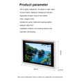 thumbnail image 5 of Wall Mounted No Trace Tablet Case Waterproof Storage Box Tablet Holder Bathroom Toilet Kitchen Case Holder For IPad Mini Air general models, 5 of 5