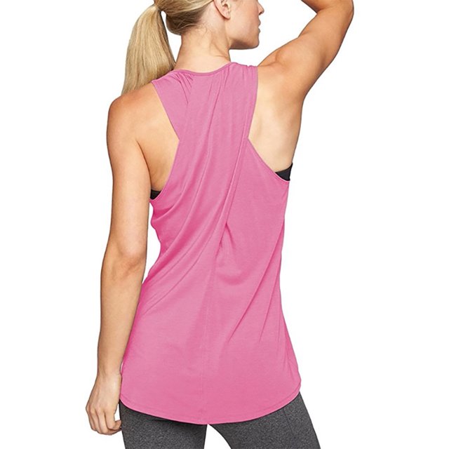 Fridja Gilet d'Entraînement pour Femmes Yoga Gym Blouses Course Jogging Sport Hauts