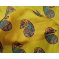 thumbnail image 4 of oneOone Silk Tabby Fabric Paisley Block Fabric Prints By Yard 42 Inch Wide, 4 of 4