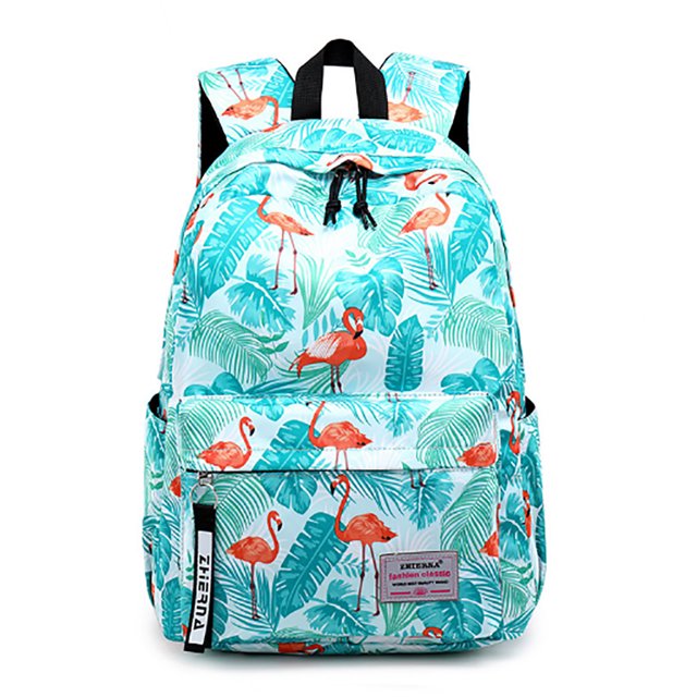 Casual Backpack Ergonomic Splash-proof Large Capacity School Bag Travel Daypack