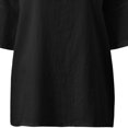 thumbnail image 4 of Birdeem T-Shirt à Manches Courtes pour Femmes, en Coton Vintage et Uni, Col Rond, Style Élégant, 4 of 5