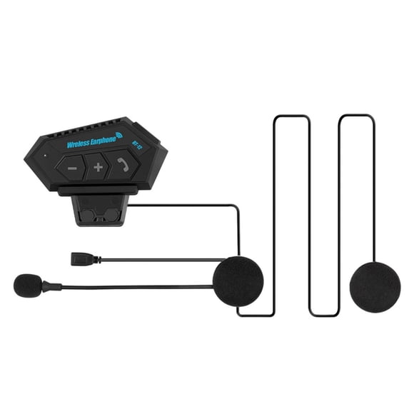LEEYNEER Motorcycle Helmet Speakers 4.0 Bluetooth Headset Noise Cancellation Helmet Headphone with Waterproof Headphone Speakers Wireless Bluetooth Headset