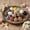 Multi-Couleur1, variante sur MTBLYS Easter Mini Oeuf en Cristal Décoration Ornement en Pierre Multicolore 0.87X0.67X0.67 Pouces Cristal Naturel Déco de Maison pour les Fêtes