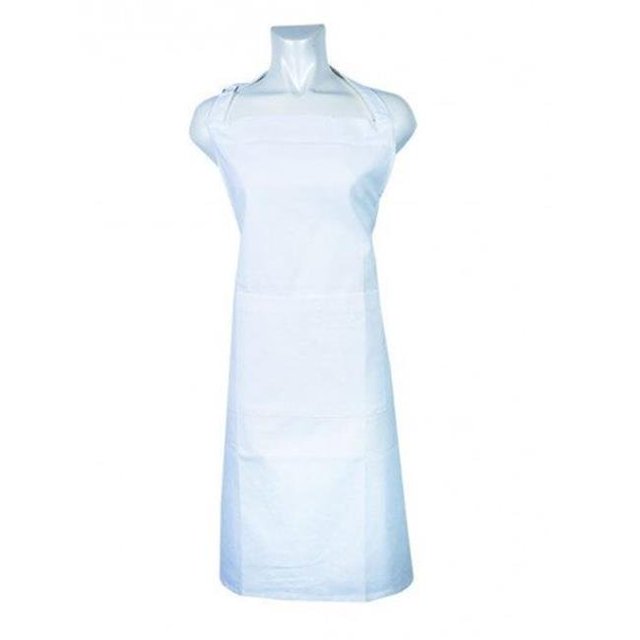 Mr. MJs Trading AG-37305 Kitchen Apron, White