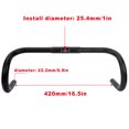 thumbnail image 4 of Bike Bicycle Handlebar, 420mm Length 1 PCS Bike Handlebar, 350g For Bike Bicycle, 4 of 8