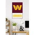 thumbnail image 3 of NFL Washington Commanders - Logo 22 Wall Poster, 22.375" x 34", 3 of 4