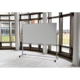 thumbnail image 3 of Luxor 72"W x 40"H Double-Sided Whiteboard, 3 of 6