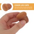 thumbnail image 4 of MasteelfCA 8pcs Small Chair Leg Floor Protectors Furniture Chair Leg Protector Chair Leg Caps, 4 of 7
