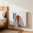 thumbnail image 3 of Solution de Rangement pour Textiles de Maison pour Salles de Bain et Buanderies Rail de Radiateur pour Serviettes et Chaussettes en Métal avec Conception Gain de Place, 3 of 3