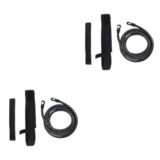 Baohd Swim Training Belt Adjustable And Comfortable Train Not Harder black-4meters 2Set