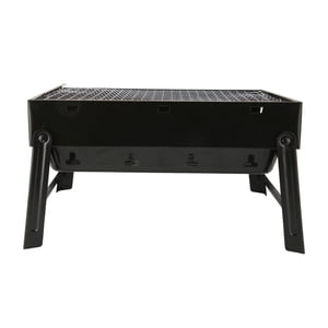 Extérieur BBQ Four à charbon, grill pliable au barbecue Space Sauver de petites dimensions Portable résistant à la chaleur avec grille Grill pour le picnic