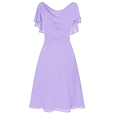RKSTN Robes d'Invitée de Mariage pour Femmes Formelles Demoiselle d'Honneur Taille Haute Fête Bal Robe de Cocktail
