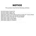 thumbnail image 2 of CMX Front Disc Brake Rotors Pair for Car Subaru Forester Outback Legacy K8-100402, 2 of 8