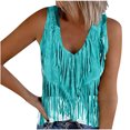 thumbnail image 1 of Plebaso Womens Print Tank Tops Ribbed Sleeveless Casual Tops Button up V Neck Slim Knit Tees for Women, 1 of 5