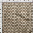 thumbnail image 4 of oneOone Georgette Viscose Light Brown Fabric Asian Ikat Sewing Craft Projects Fabric Prints By Yard 42 Inch Wide, 4 of 4