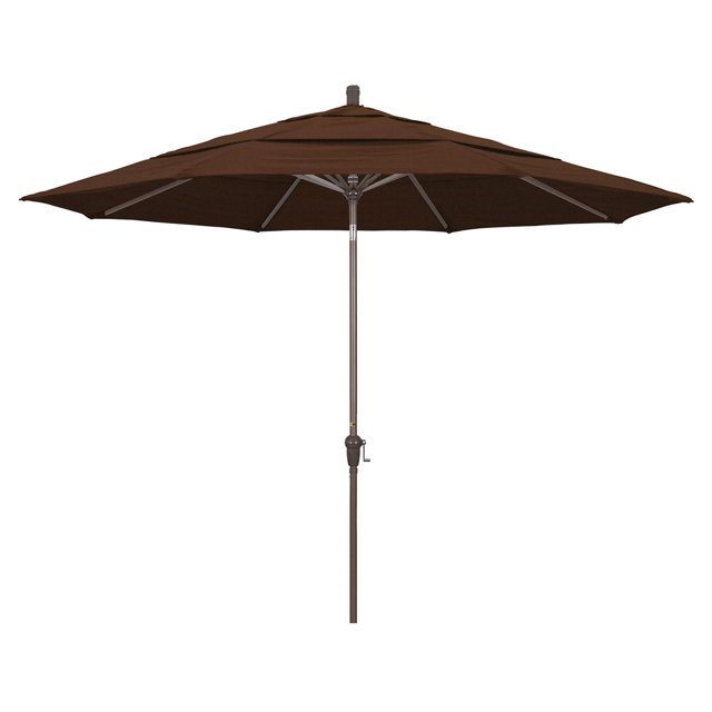 California Umbrella Parapluie 11' en Teck