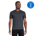 thumbnail image 1 of George Men's V-Neckline Tee 2-Pack, 1 of 6