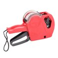 thumbnail image 3 of Handheld Price Tag Gun, Manual Pricing Machine Sawtooth Outlet Single Row 8 Digits with Ink Wheel for Household Use, 3 of 8