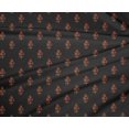 thumbnail image 5 of oneOone Polyester Spandex Rust Brown Fabric Block Sewing Material Print Fabric By The Yard 56 Inch Wide-ZU, 5 of 5