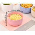 thumbnail image 2 of SURJDE Unbreakable Cereal Bowls,14oz 4PCS Wheat Straw Fiber Snack Bowls for Children Kids Biodegradable Bowl for Rice, Porridge, soups, Cereals, Dessert (Wheat Bowls), 2 of 7