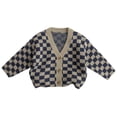 thumbnail image 1 of Tramfacy Girls Cardigan Fall Long Sleeve Tops Spring Fashion Versatile Knit Sweater Jacket Warm Casual Cardigan for Children, 1 of 7