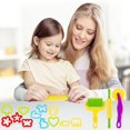 thumbnail image 2 of 20 PCS DIY Mould Set Plastic Mini Clay Tools Animal Shapes Roller for Kids Preschool Classroom Creativity, 2 of 8