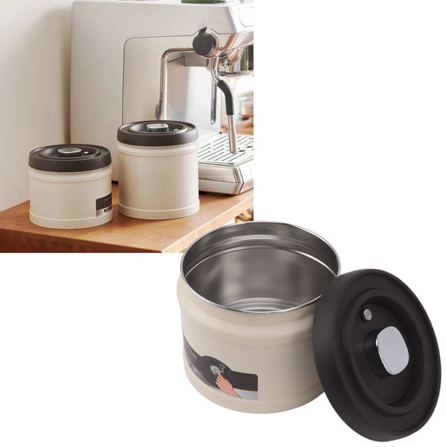 Récipient Étanche à l'Air de Type à Pression en Acier Inoxydable 304 pour le Stockage des Aliments pour Grains de Café