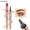 Brown, variant on RKSTN Eyebrow Pencil Beauty & Personal Care Eyebrow Pencil Eyebrow Microblading Pen Eyebrow Pen 4 Point Brow Pen Lift Snatch Eyebrow Eye Makeup Long Lasting Proof Natural Eyebrow Hair1ml