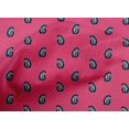 thumbnail image 4 of oneOone Organic Cotton Voile Fabric Paisley Block Decor Fabric Printed BTY 42 Inch Wide, 4 of 4