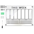 thumbnail image 1 of 1 Set Acrylic Dry Erase Board Clear Memo Board Hanging Display Board Weekly Planner Board, 1 of 6