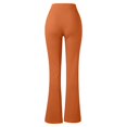 thumbnail image 4 of Women's Casual Mid Waist Cargo Jeans Stretch Wide Leg Denim Pants With Pockets, 4 of 5