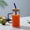 B, variant on Fridja Clearance under $5 Exquisite 400ml Glass Cup with Lid and Straw Drinking Glasses Home Beer Cup Iced Coffee Tumblers Milk Mug Beverage Cups Practical