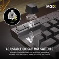 thumbnail image 3 of Corsair K70 MAX Clavier Gaming USB Anglais US Noir, 3 of 8