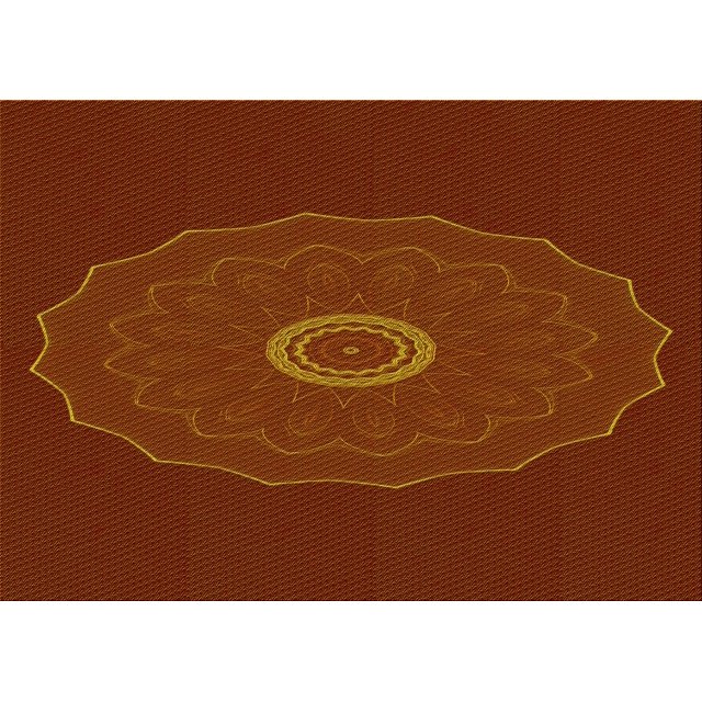 Ahgly Tapis Rectangulaire Lavable en Machine Intérieur Transitionnel Acajou Brun, 8 Pieds x 10 Pieds